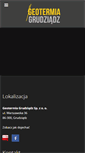 Mobile Screenshot of geotermiagrudziadz.pl